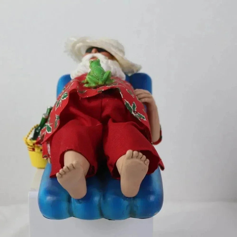 Santa on vacation
